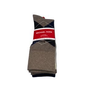 Michael Kors Mens Crew Socks 3 Pack